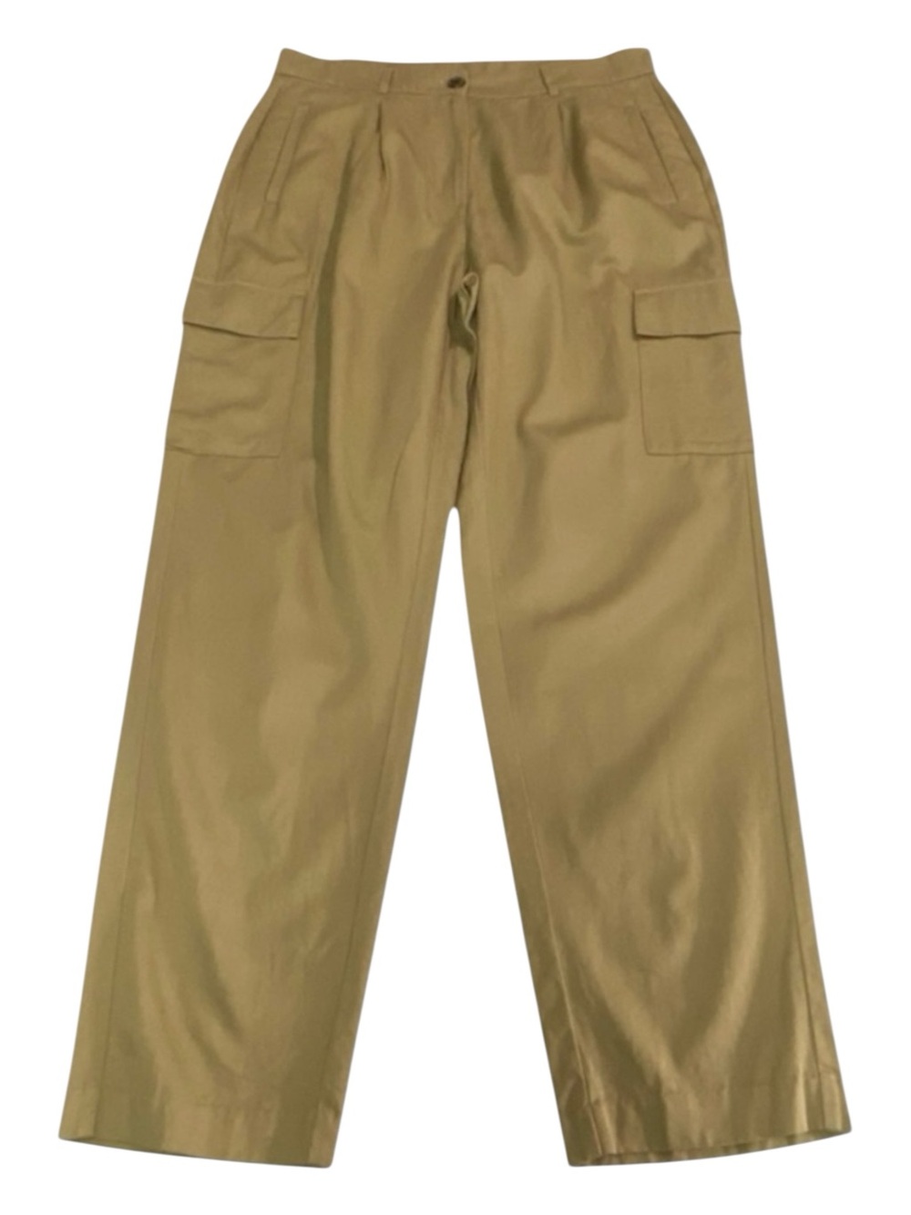 OLD NAVY 34x31 Extra High Rise Taylor Straight Trouser Cargo Pants Womens L Tall